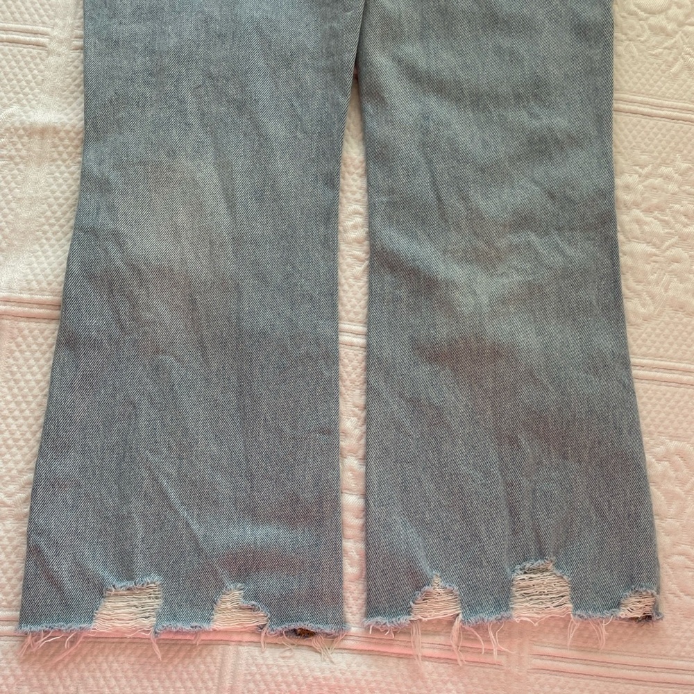 Buckle FLYING MONKEY Vintage Cropped Straight Jean Distressed Windfall 23 - Picture 14 of 14